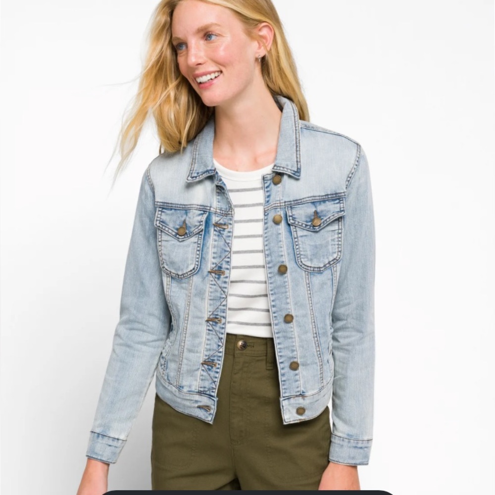 Prosperity Jolene Stretch Denim Jean Jacket Size M
